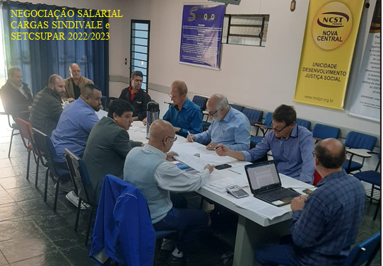 Negociação de Salários Cargas 2022