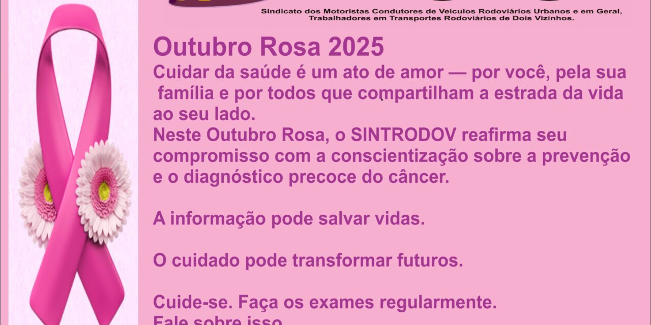 OUTUBRO ROSA 2025