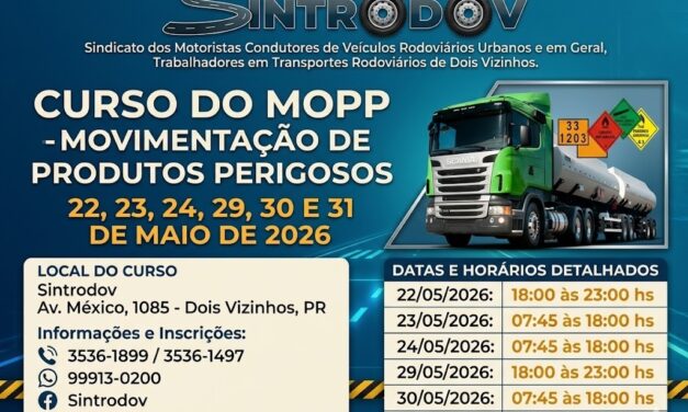 Garanta sua vaga no Curso Completo de MOPP!