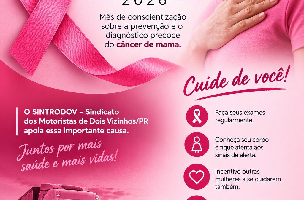 Prevenir é um gesto de carinho com a própria vida.